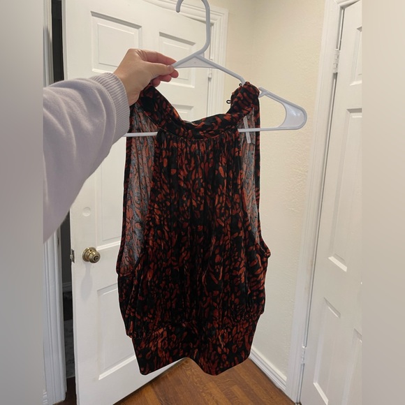 Free People Take a Break Velvet Halter Top - Picture 2 of 6